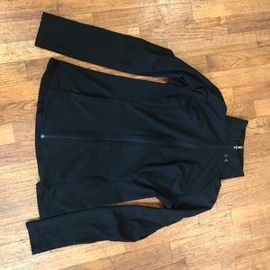 Under armour fitted zip up